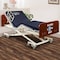 Medacure Ultra Low Hospital Bed, Fully Electric  Amber Cherry MC-ULB730CH - alternate 1